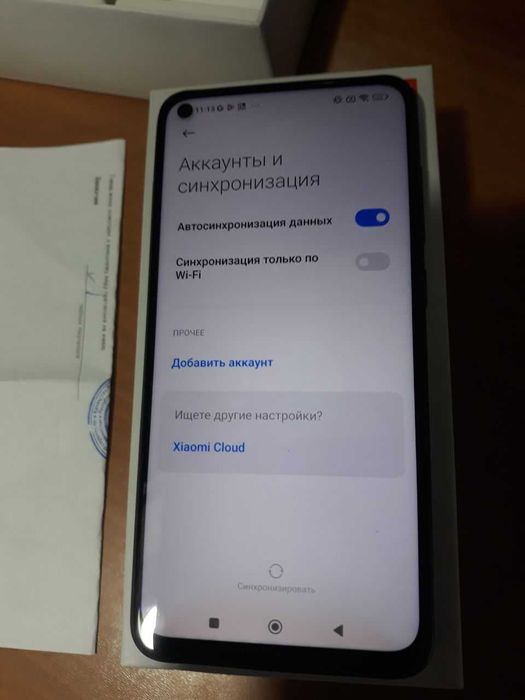 Redmi note 9 Pro с коробкой и зарядкой