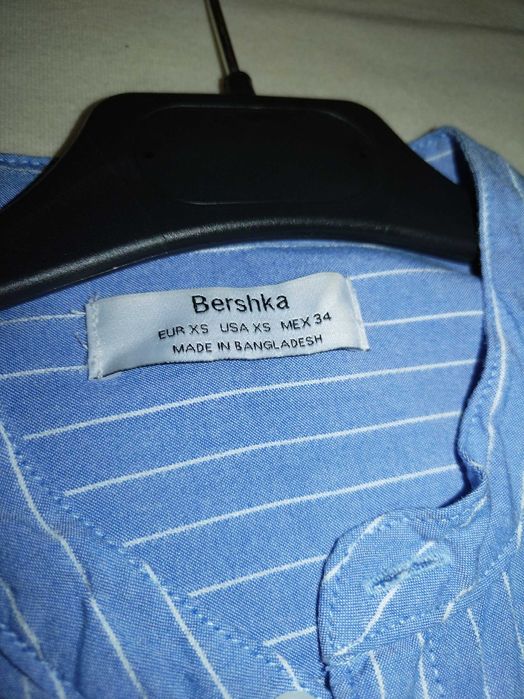 Camasa Bershka cu guler mao - NOUA