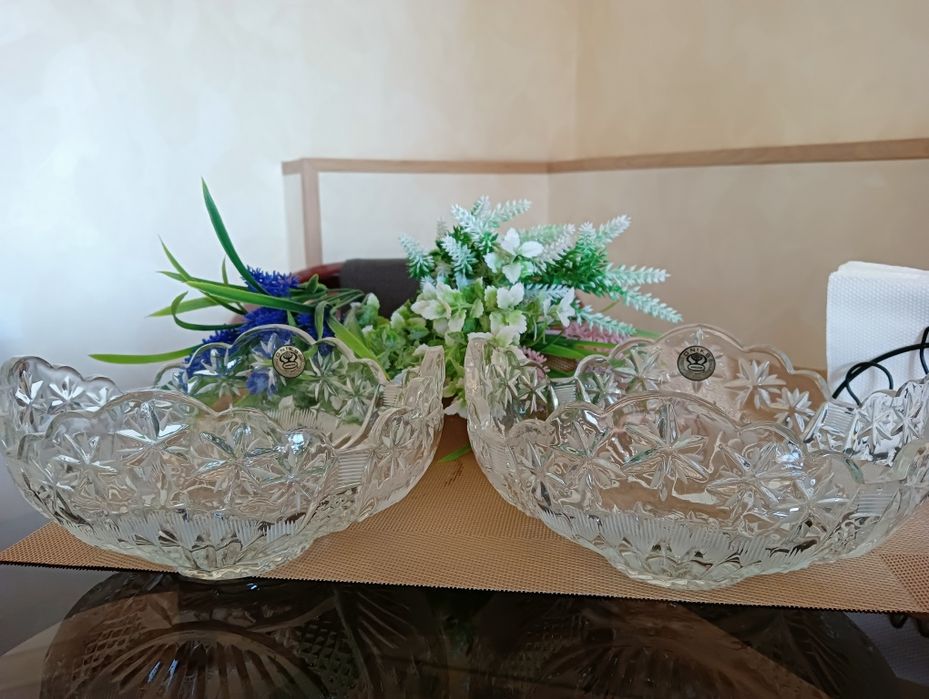 Хрустальные вазочки 6 шт