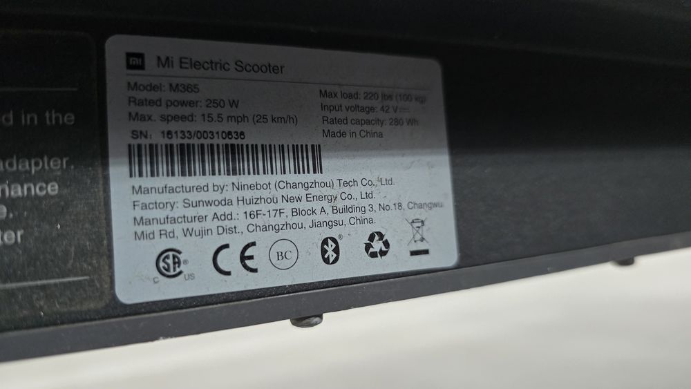 Trotineta electrica Xiaomi M365