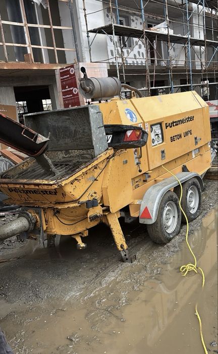 Inchiriez pompa stationara de beton