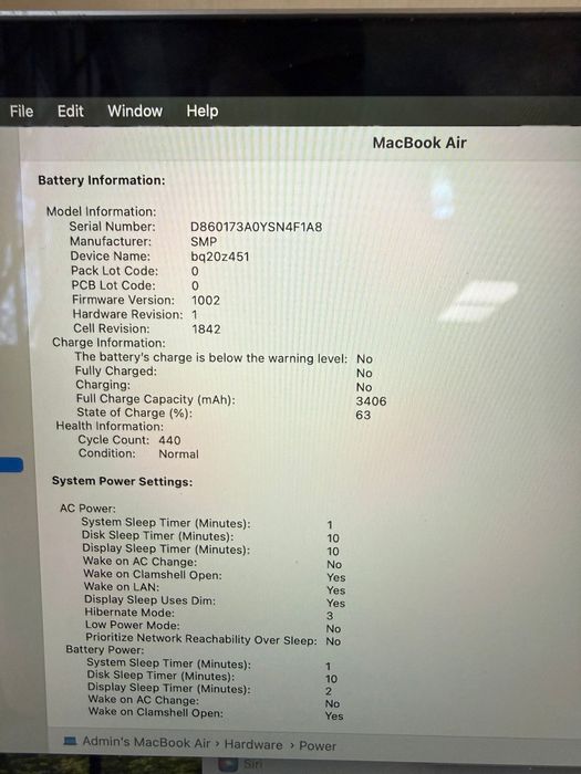 Macbook Air 2020 13 inch Amanet BKG