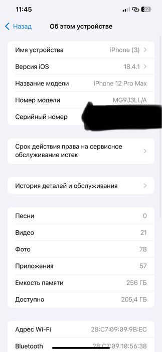 IPhone 12 pro max 256 gb