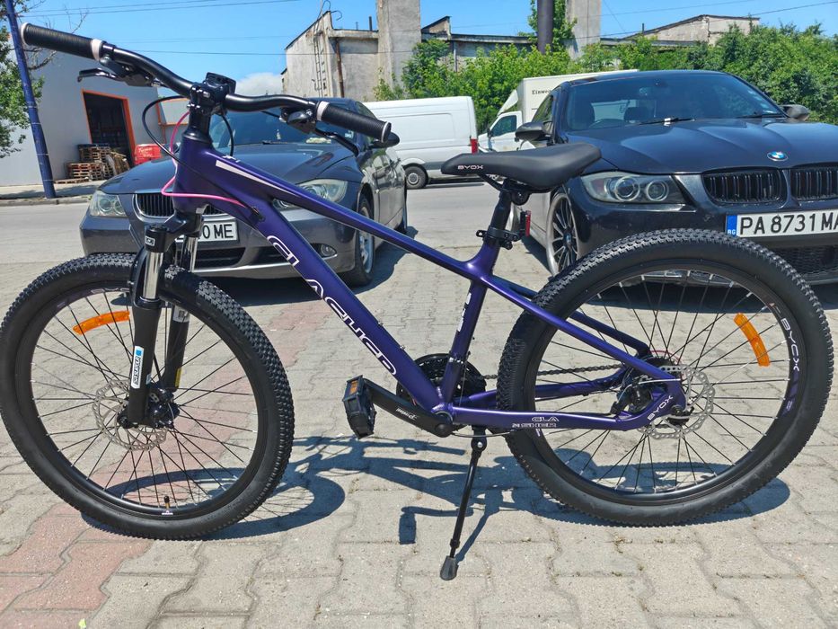 X Алуминиев велосипед 24" CLASHER лилав