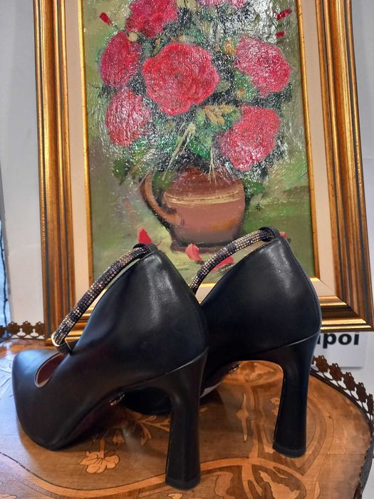 Pantofi piele naturala Tamaris (Germania)