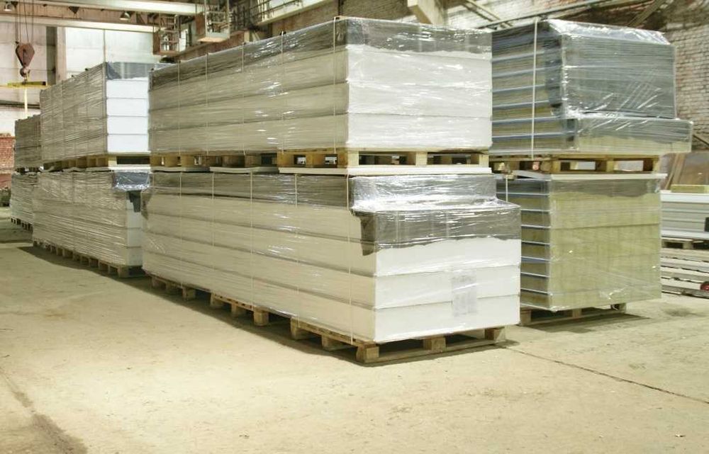 Сэндвич-панели стеновые и кровельные