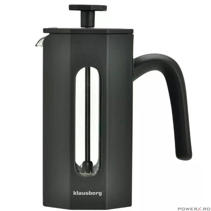 Infuzor de sticla pentru cafea, ceai sau ierburi, 800ml, Klausberg