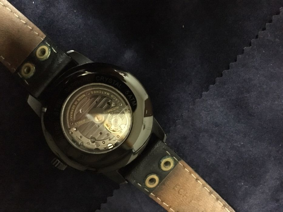 Laco 42mm pilot Bielefeld typ B automatic