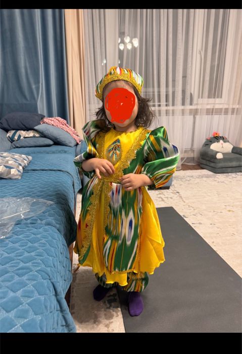 Узбекский костюм на девочку