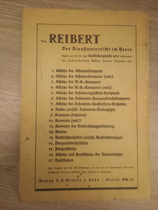 Carte veche armata germana