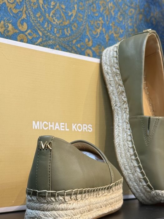 Michael Kors дамски еспадрили маслено зелен 37-39