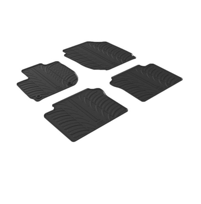 Set covorase auto din cauciuc Honda HR-V/ Hybrid 12.2021-, 5 usi, Negru, Gledring, 4 buc.