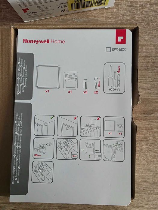 Sonerie Fara Fir Honeywell Dw915s Maxim 200m 90db, Alimentare La Priza 230v Sau Cu Baterii