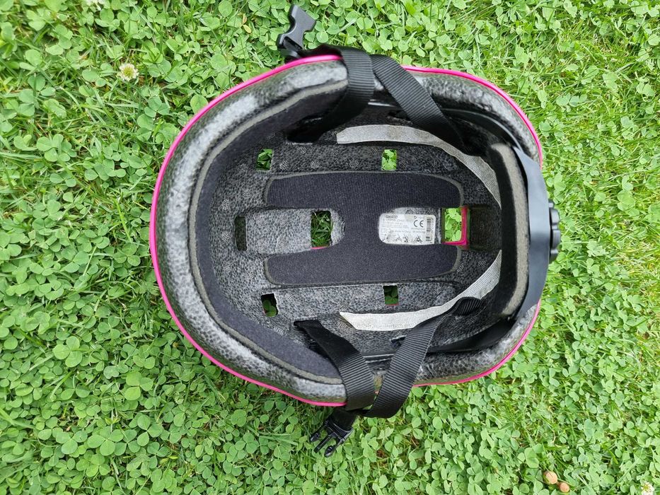 Casca Oxelo protectie copii, marime 52-54 cm, roz