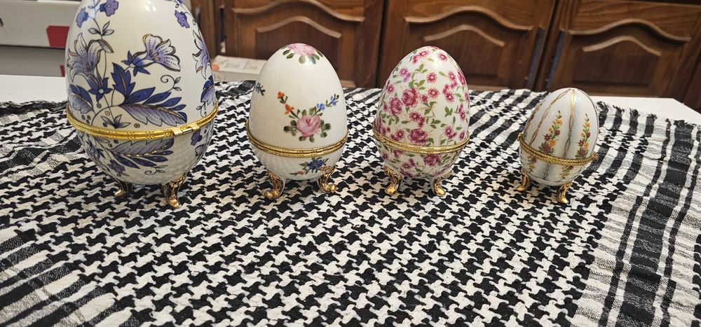 oua portelan gen faberge cutie bijuterii