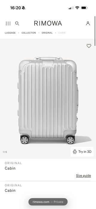 Оригинален куфар Rimowa