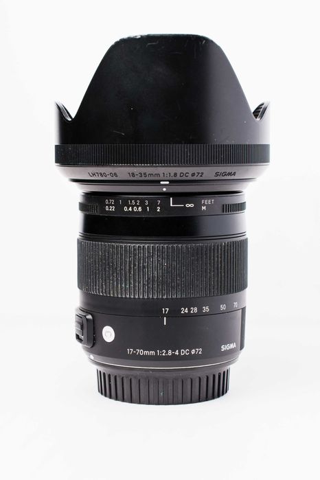 Фотоапарат Canon 800D в комплект с EF-S 18-55 и обективи Canon EF 50mm/f1.8 и Sigma 17-70mm/F2.8-4 DC DN