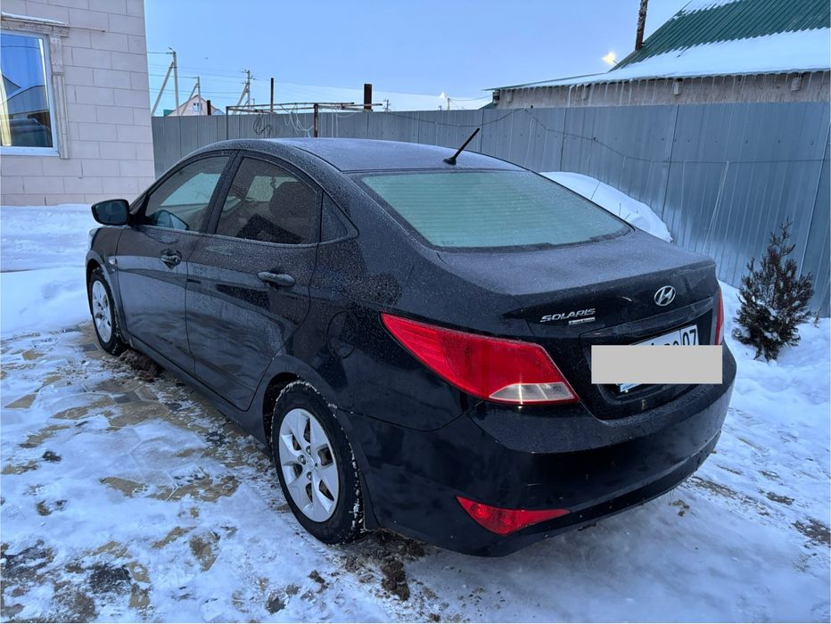 Хендай солярис 2016 г.в. объём 1.6