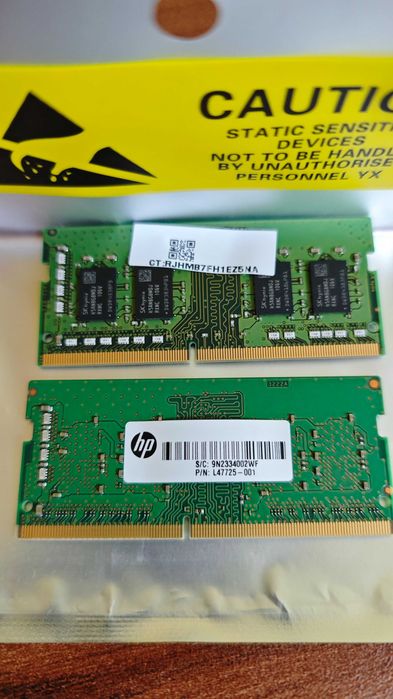 16GB RAM DDR4 3200MHz (2x8GB) Dual Channel – SK hynix + Micron – Laptop / Mini PC