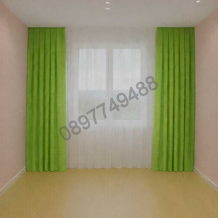 Комплект завеси + перде