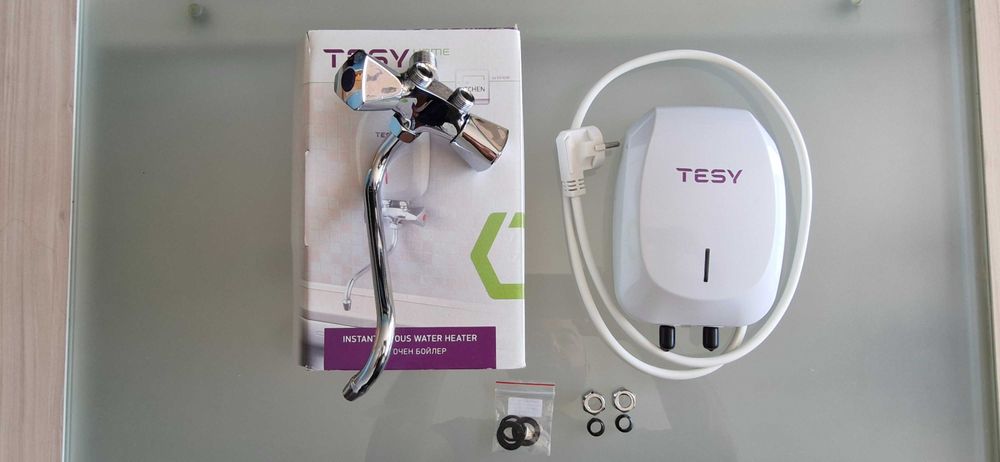 Проточен Бойлер Tesy IWH 35 X02 KI 3,5kW, със смесител
