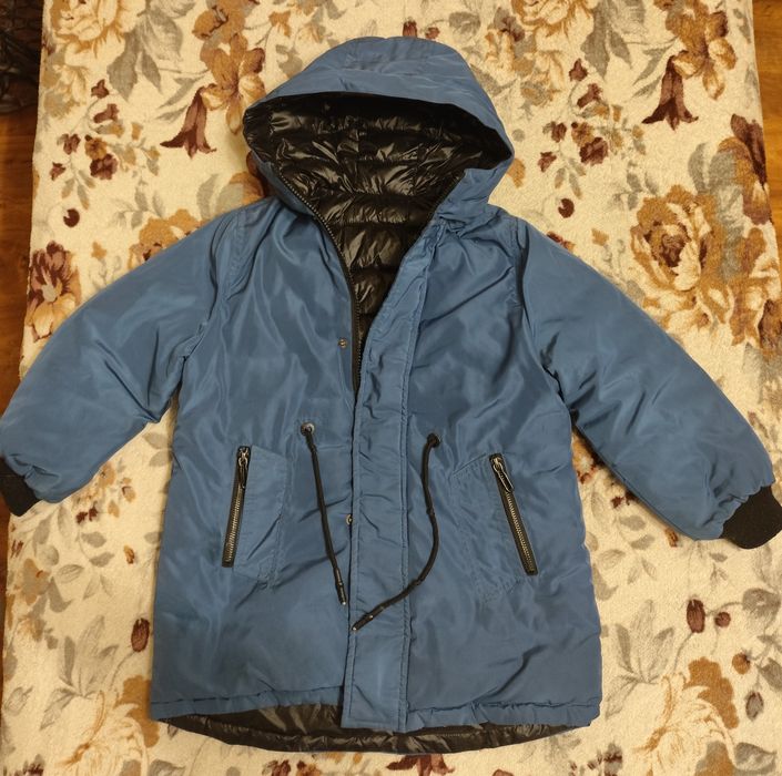 Зимняя куртка для мальчика 6-7 лет
