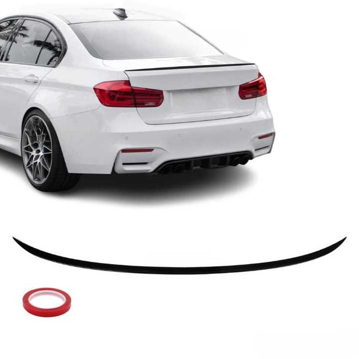 Eleron Lip Codita Portbagaj BMW Seria 3 F30 M3 SLIM, Negru Lucios