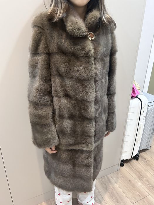Норковая шуба трансформер