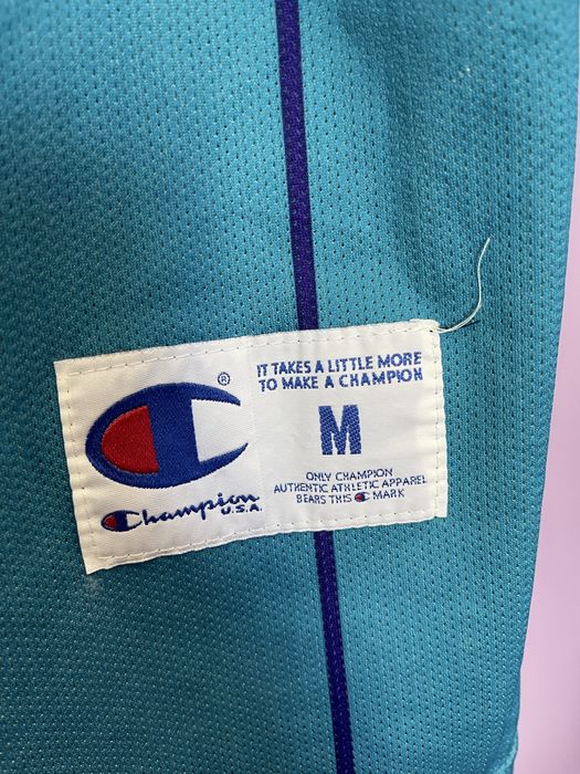 М Баскетболен Потник Champion Charlotte Hornets Johnson Jordan Adidas