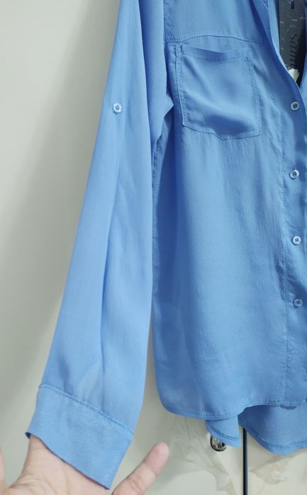 Camasa dama albastra matase & vascoza L