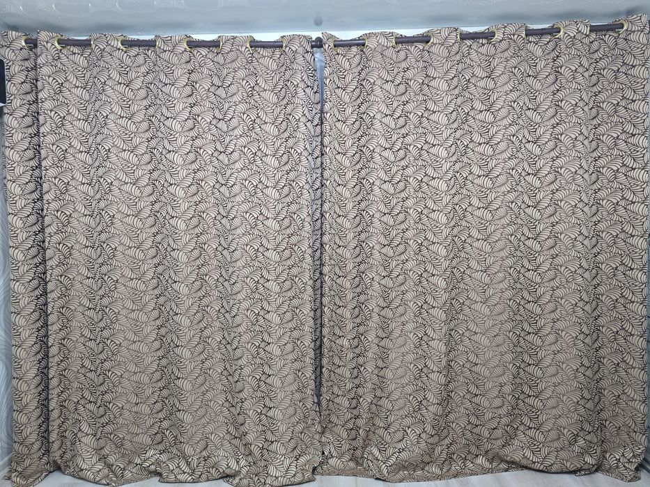 Гардина  шторами