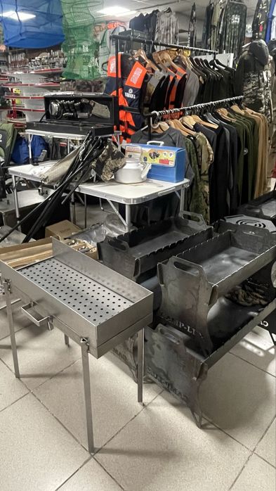 Мангал, шампура, барбекю