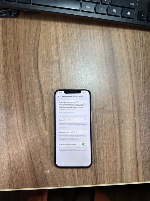 Iphone 12 pro max  space grey  128 gb 78%