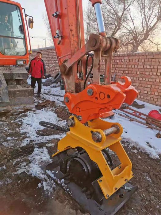 Вибротрамбовка на экскаватор