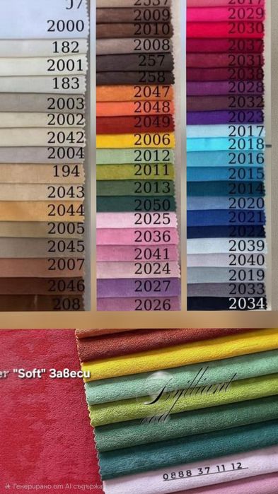 „Луксозни пердета и воали от Брилянт ООД