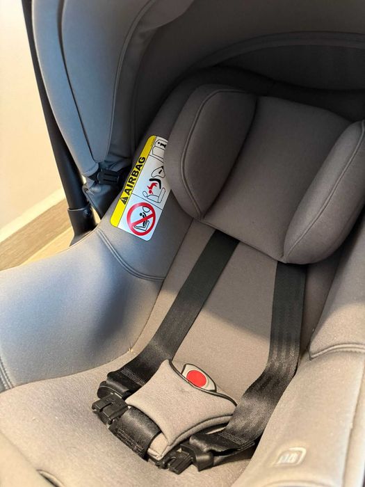 Scoica auto isofix integrat Nuna Pipa urbn nou-nascut factura garantie la cutie