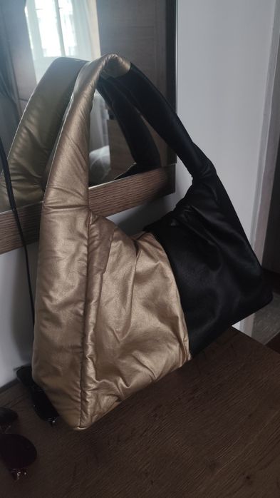 Сумка/Сумочка черно-золотое