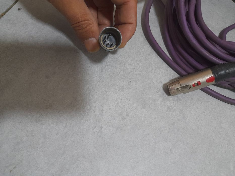 Cablu sonorizare xlr cu 5 pini 20ml