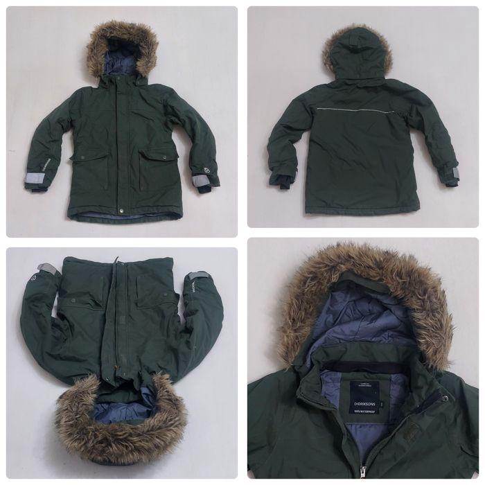 Geaca Didriksons 100% Waterproof Storm System, nr. 130 ptr. copii