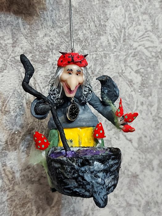 Ватные елочные игрушки