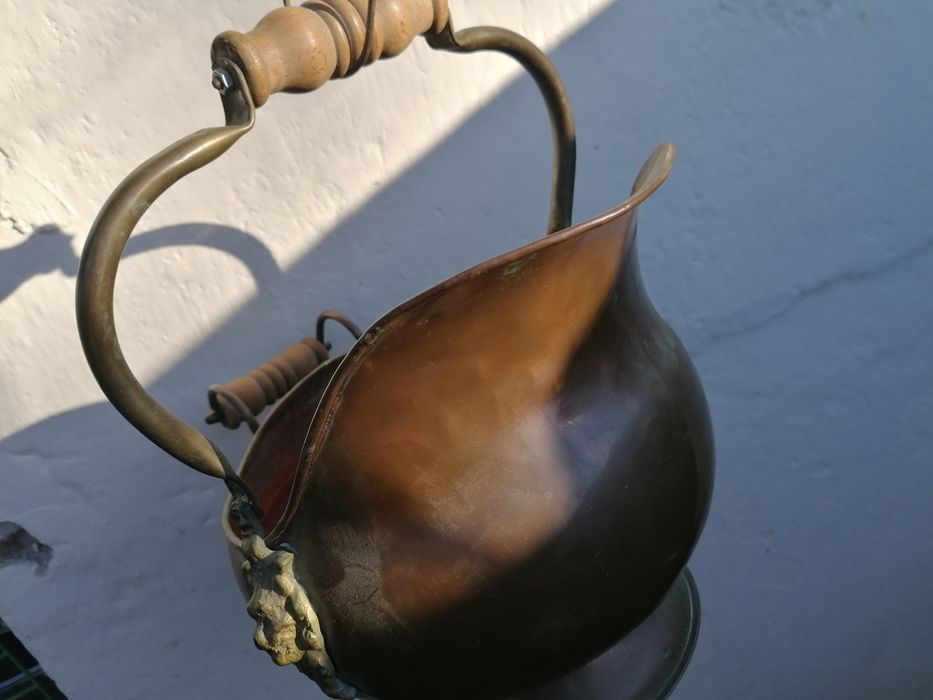 Ceaun cupru 5 litri și carafa cupru 4,5