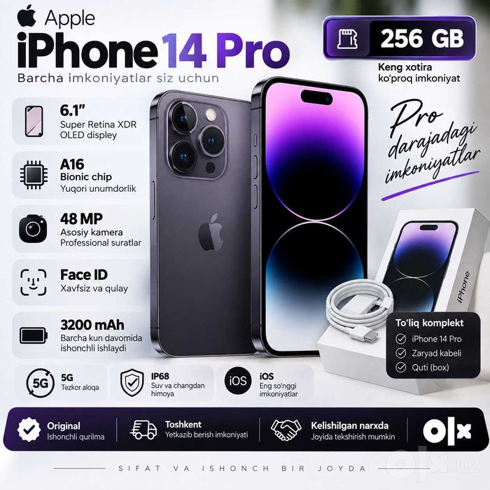 iphone 14 pro 256 gb