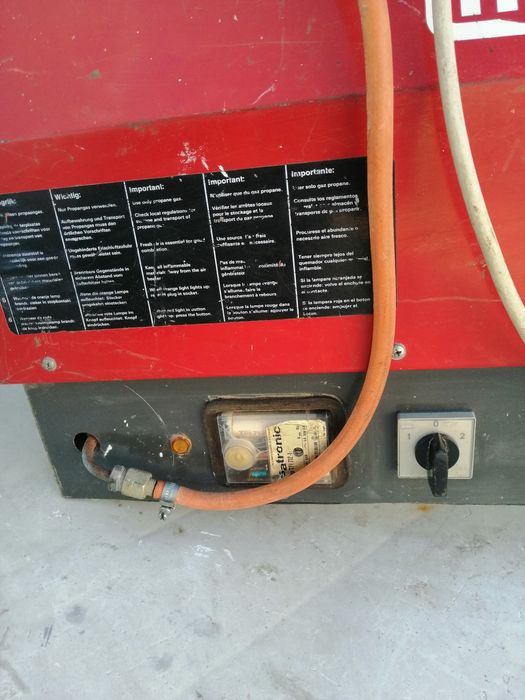 Газов калорифер, отоплител