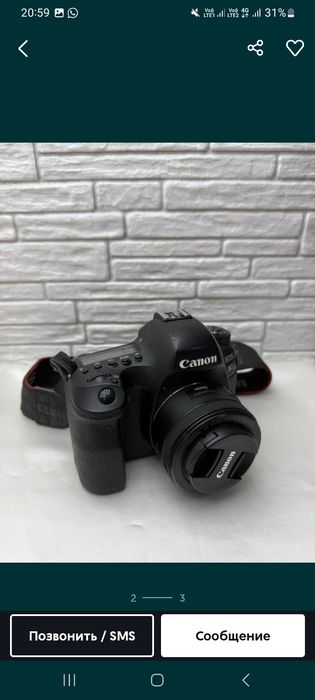 Продам камеру canon 6d mark ii