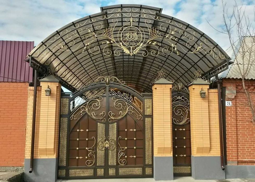 Дарбаза Распашные и Откатные Вороты Какпа с Автоматика Варота Забор!!!