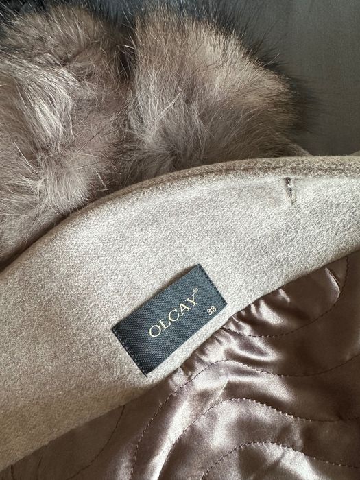 Елегантно дамско палто OLCAY
