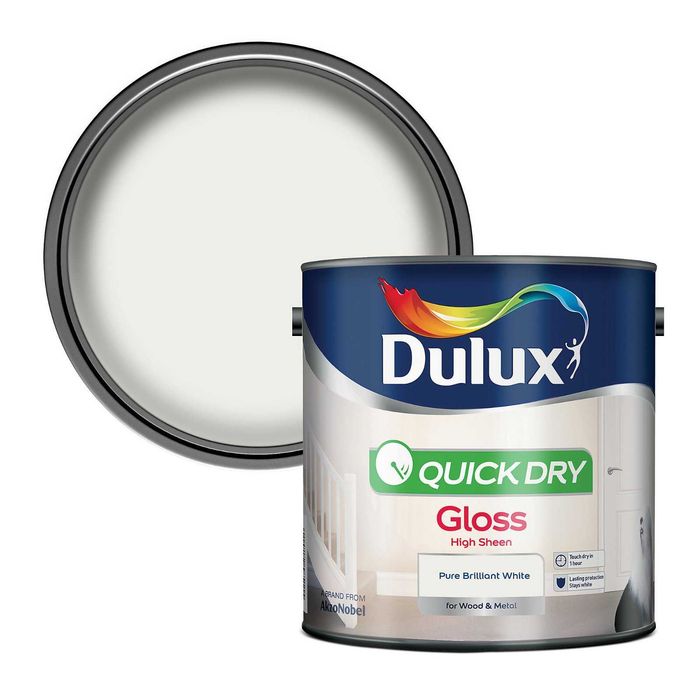 Dulux silk, matt, weathershiield