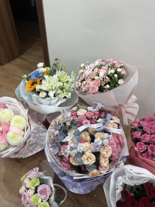 Шикарные ЦВЕТЫ, готовые, НЕ ДОРОГО