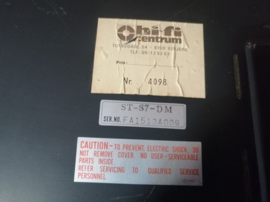 Radio, Tuner, Technics