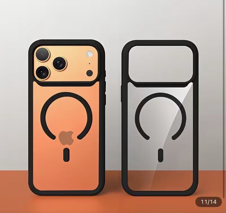 Iphone 17 17 AIR 17 PRO 17 PRO MAX - Husa MagSafe Fashion Clear